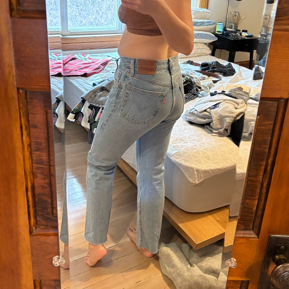 Vintage acid wash 501 Levi’s